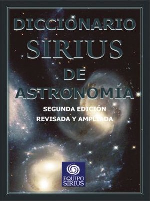 cover image of Diccionario Astronomía
